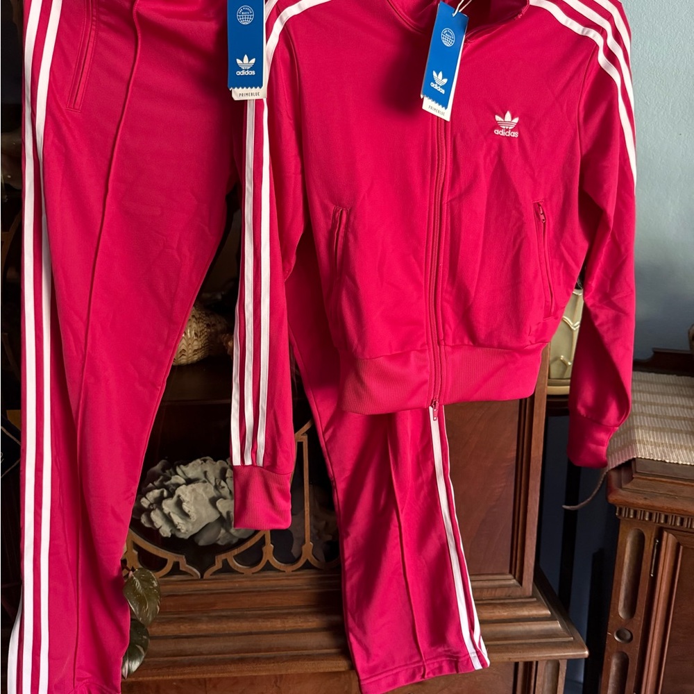 Adidas Bold Pink Track Top